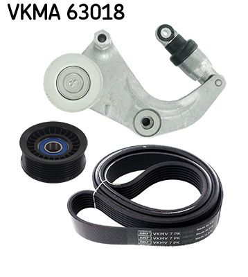 SKF Keilrippenriemensatz (VKMA 63018) Thumbnail
